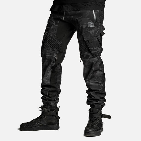 Ride Rich Unit 16 Armoured Motorcycle Joggers - Camo